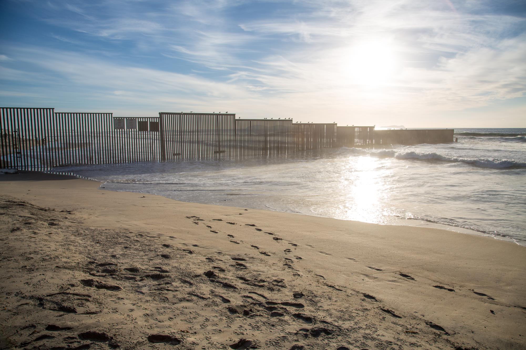 Bridging divides - The U.S.-Mexico border at Imperial Beach in San Diego tells a story of separation and resilience.